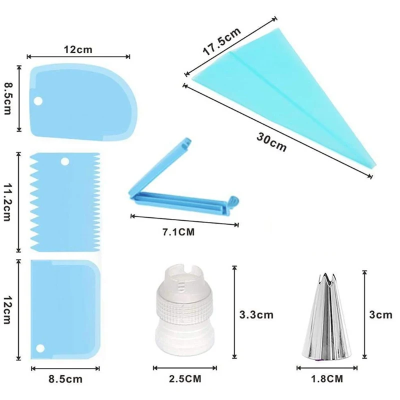 14 шт. Горячая выпечка для кондитерского мешка советы по украшению глазурью