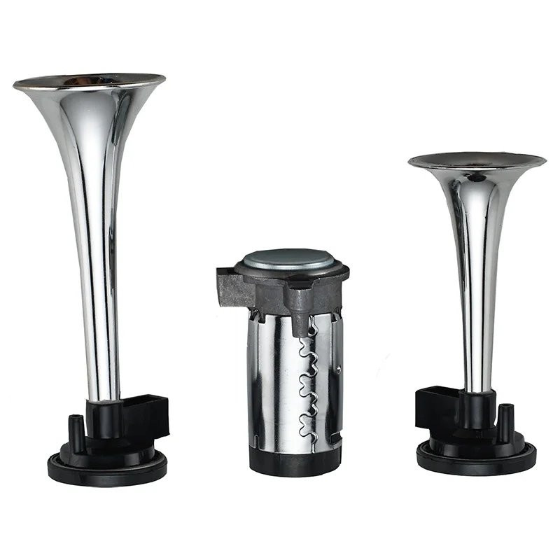 Автомобильный сигнал гудок воздушный пневматический с компрессором (мотором) AVS