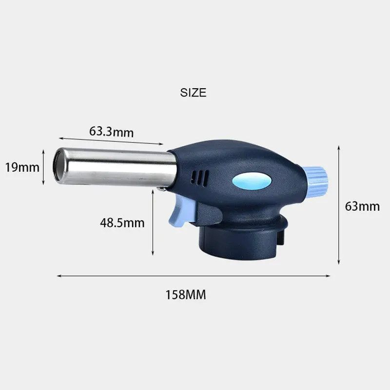 Металл пламени пистолет газовый фонарь удар Пособия по кулинарии AutoIgnition