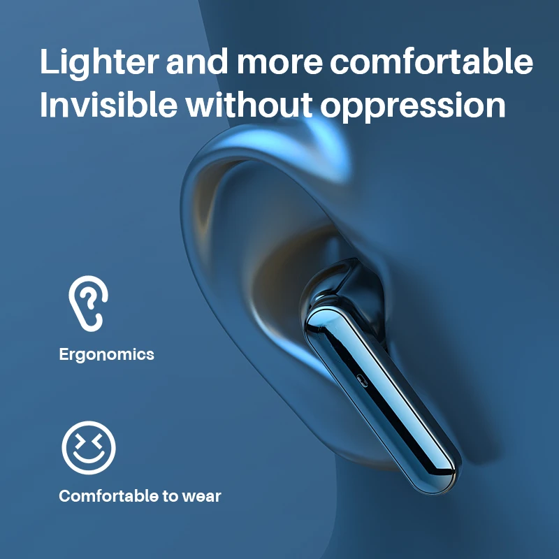 Новые беспроводные наушники TWS Bluetooth 5 1 стереонаушники для спорта со светодиодным