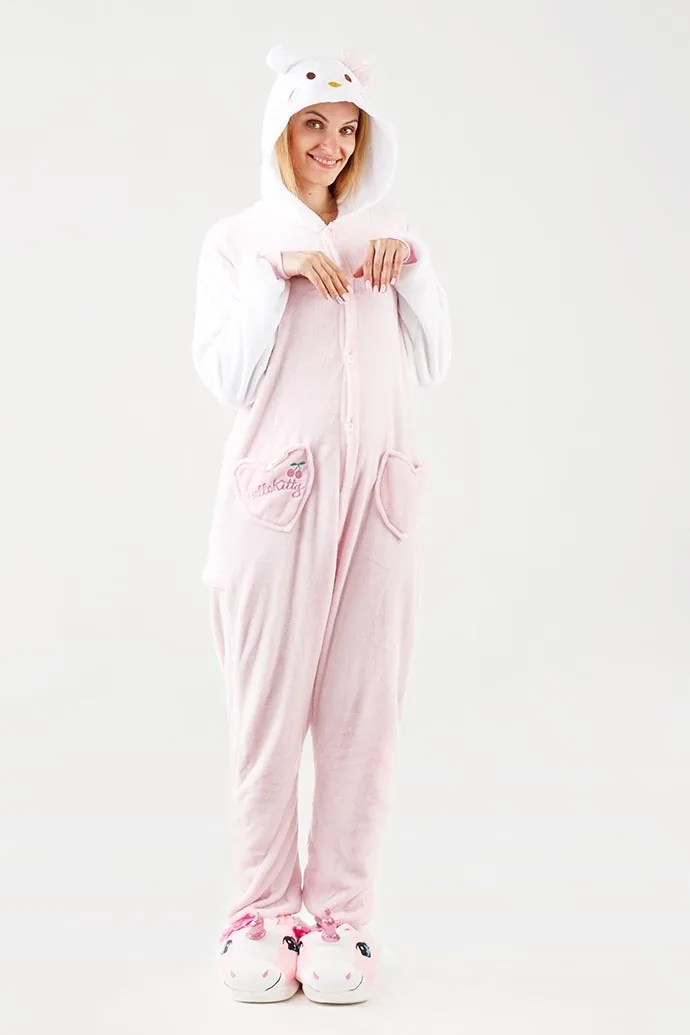Кигуруми нежно розовая Hello Kitty| |