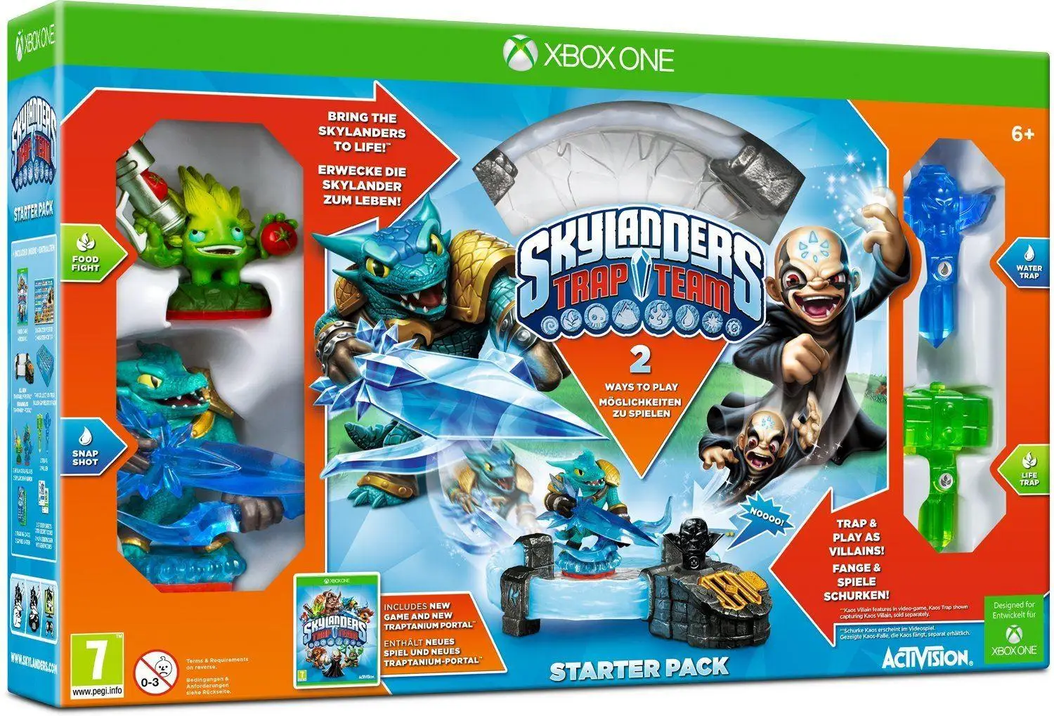 Стартовый набор для xbox ONE SKYLANDERS TRAP TEAM|Игрушки с управлением через приложение| |