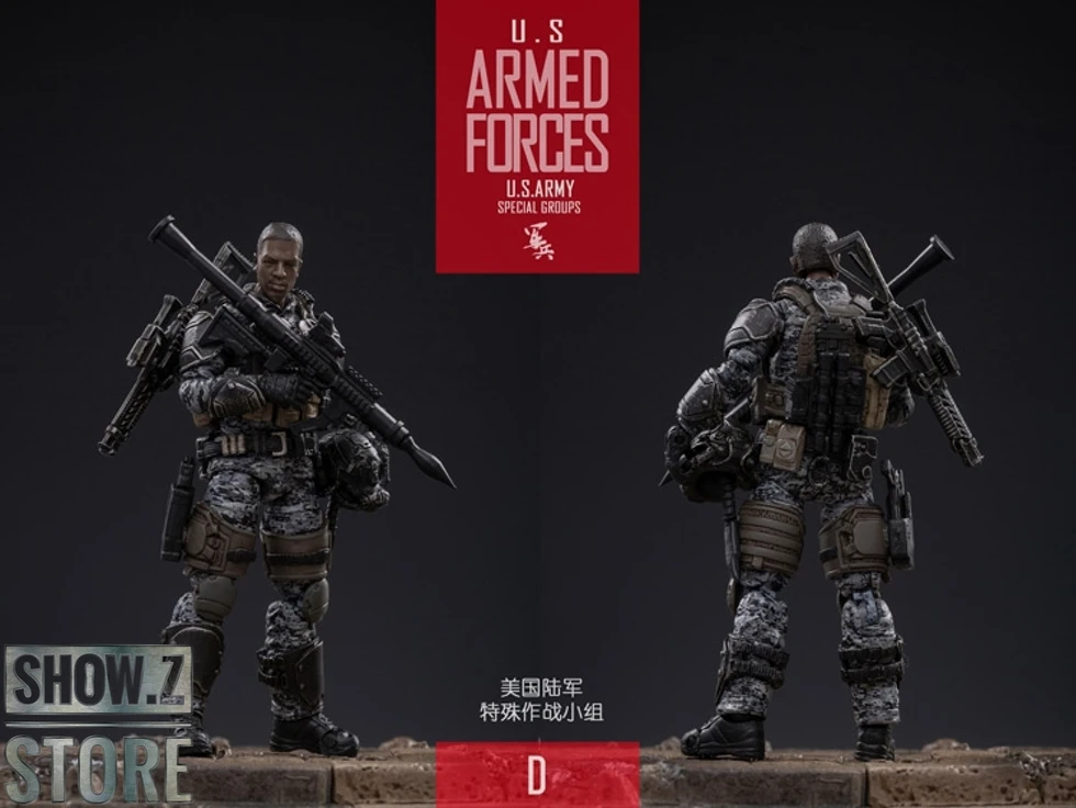 [Show. Z Store] JoyToy Dark Source 1/18 JTUS005 спецгруппы армии США набор из 5 фигурок|Игровые фигурки