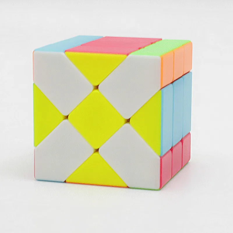 QiYi YiLeng 3x3 fisher Speed Cube Yileng 3x3x3 Strange-shape Puzzle Magic cubo qiyi 3x3 Puzzle Toys For Children Speed Cube