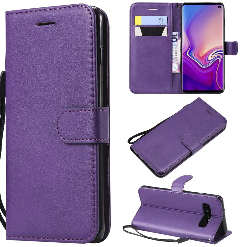 Кожаный флип-чехол-бумажник для samsung Galaxy J2 Pro J4 Core J6 Plus Prime SM-J260F S8 S9 S10 S10E Note 10, чехол для телефона