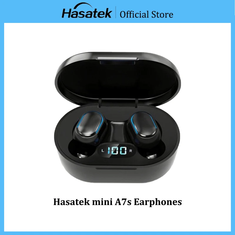 

Hasatek Wireless Heardphone Tws Wireless Earbuds With Hd Microphone High Quality Bluetooth Earphones In-ear Bluetooth Headset