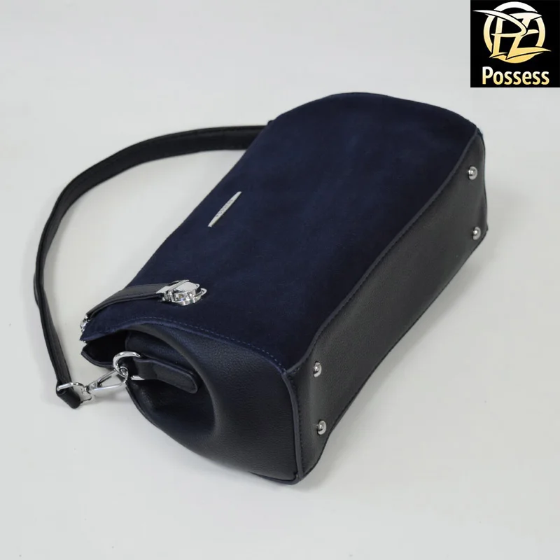 Женская сумка лицевая сторона натуральная замша POSSESS BRAND |