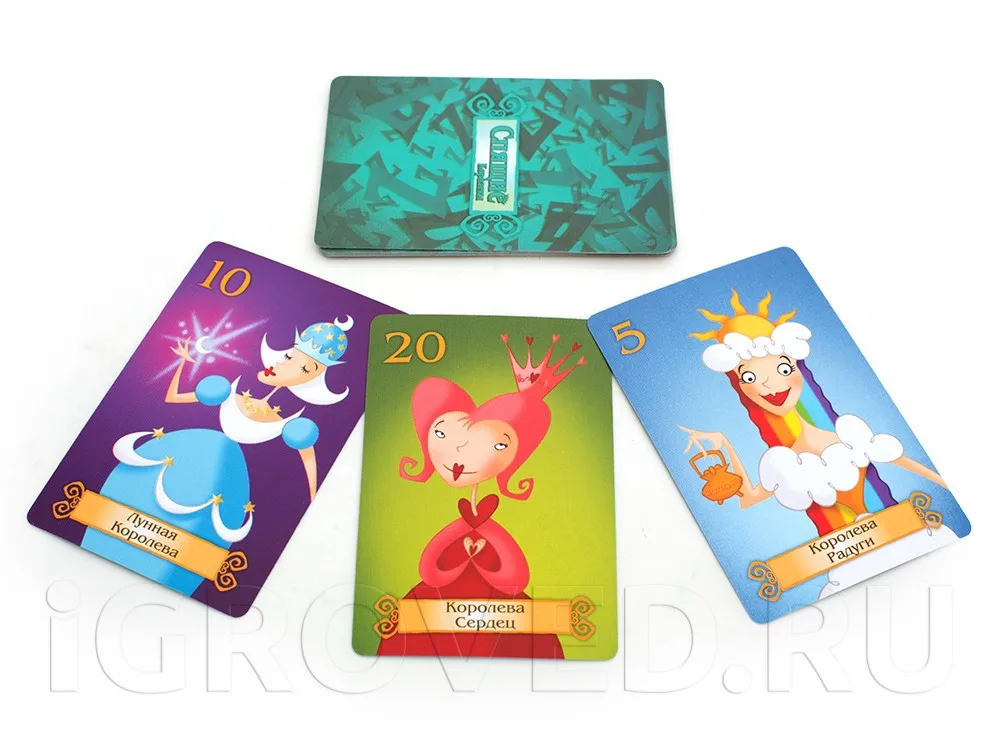 &quotСпящие королевы Делюкс&quot / Настольная игра Семейная На счет Карточная Фентези