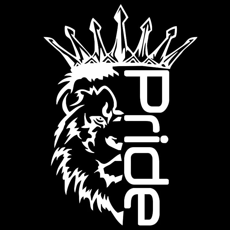 Стикеры (Автомобильные товары) Наклейка на машину из виниловой пленки. &quotЛев