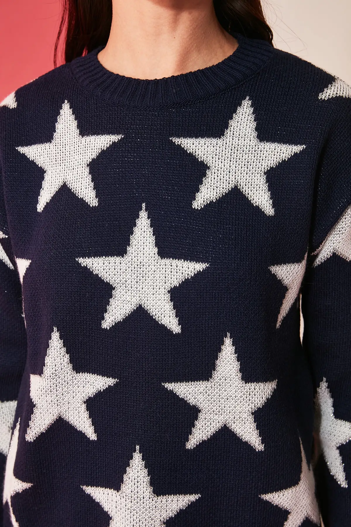 

Trendyol Jacquard Knitwear Sweater TWOAW21KZ2665