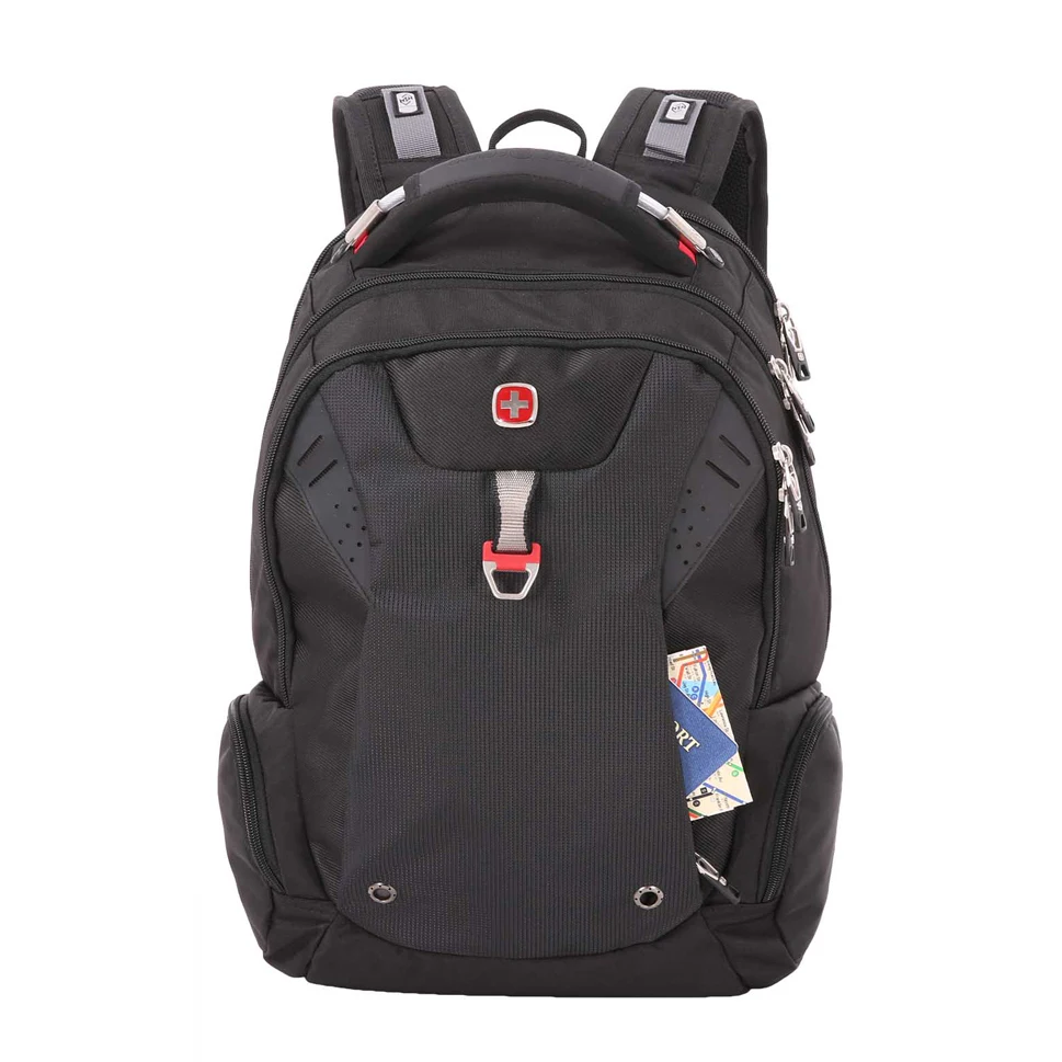 Рюкзак Swissgear 15'' черный 32х24х46 34 л|Рюкзаки| |