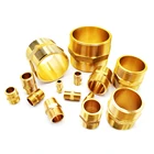 Латунный штуцер для труб с шестигранной головкой, 1 шт., 18 дюйма, 14 дюйма, 38 дюйма, 12 дюйма, 34 дюйма, 1 дюйм, стандарт BSP, наружная резьба, быстрый адаптер, соединитель для воды, масла, Газа