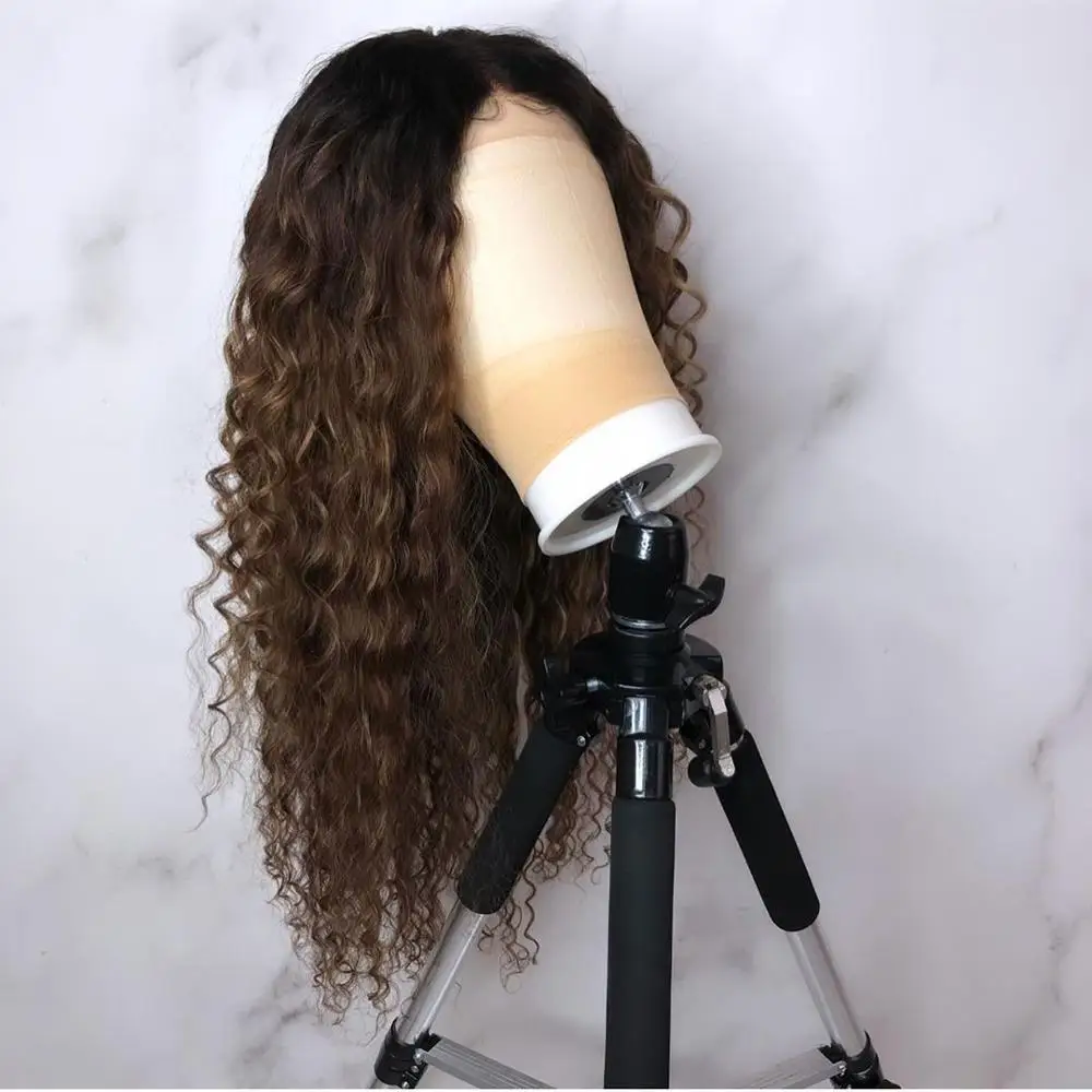 Эффектом деграде (переход от темного к Цвет вьющиеся Синтетические волосы на