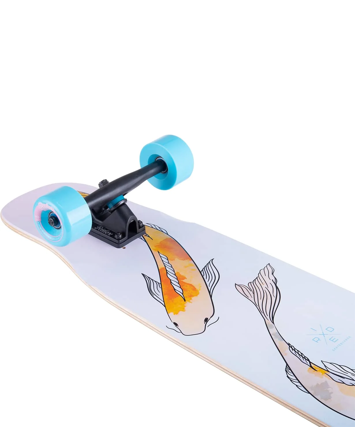 Лонгборд RIDEX Koi 44&quotX9&quot оригинальный скейтборд из клена доска для скейтборда |