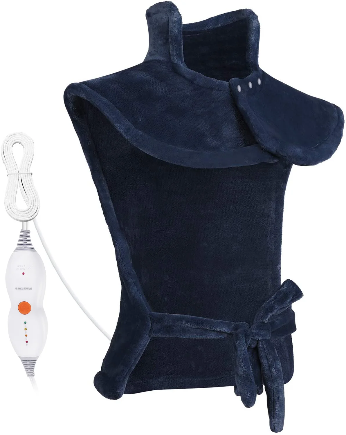 

Large Heating Pad 120V for Back and Shoulder, 24"x33" Heat Wrap with Fast-Heating and 4 Heat Settings, 2 Hours Auto Shut Off