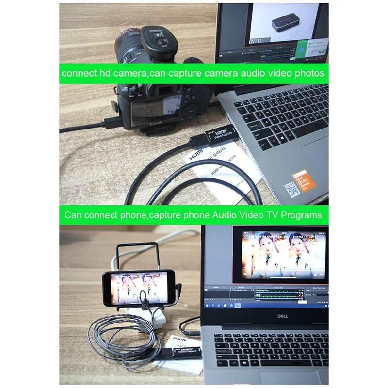 Mini Video Capture Card USB 2.0 HDMI Grabber Record Box fr PS4 Game DVD Camcorder HD Camera Recording Live Streaming | Безопасность и
