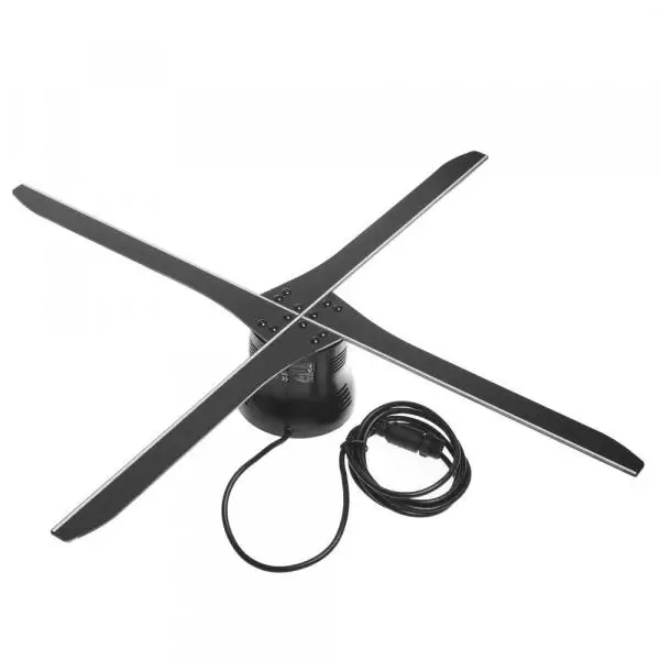 Голографический 3D рекламный вентилятор Ярче Света А22 (56 см) проектор для наружной