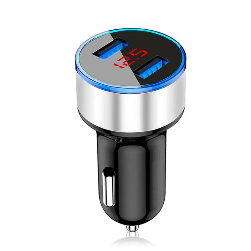 Автомобильное зарядное устройство Quick Charge 3 0 для телефона автомобильное с двумя