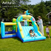 bird theme party air jump house slide inflatable castle combo kid bouncer slide inflatable jump bouncy castle