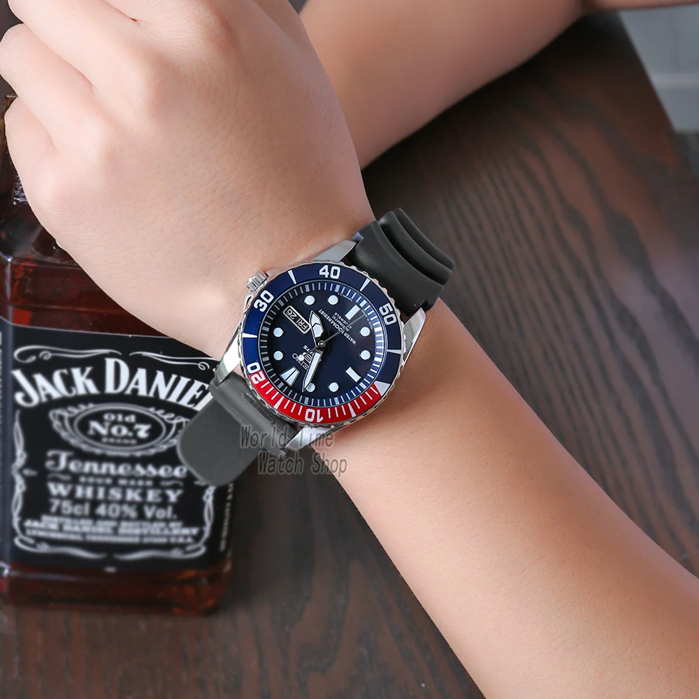 Seiko часы мужские 5 автоматические часы люксовый бренд водонепроницаемые спортивные наручные часы Дата мужские часы для дайвинга relogio masculin SNZF