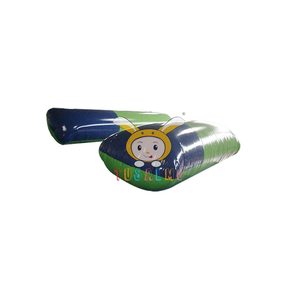 

Nathaniel Outdoor Water Games Toys Inflatable Lake Catapult Blob Island Float Inflatable Water Jumping Blob for Pool