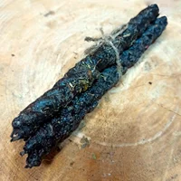 Свеча скрутка с травами "От негатива" #1