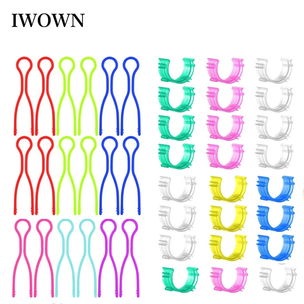 

20pcs Sewing Tool Clips Bobbins Holder Clips Bobbins Thread Spool Holder Organizer DIY Embroidery Tools