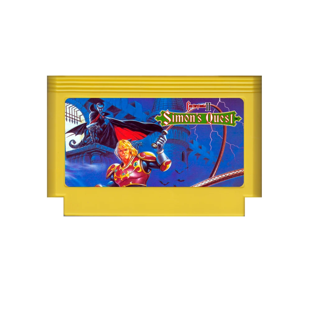 Игровой картридж &quotCASTLEVANIA 2" для приставки Денди (Famicom) 8-BIT | Электроника