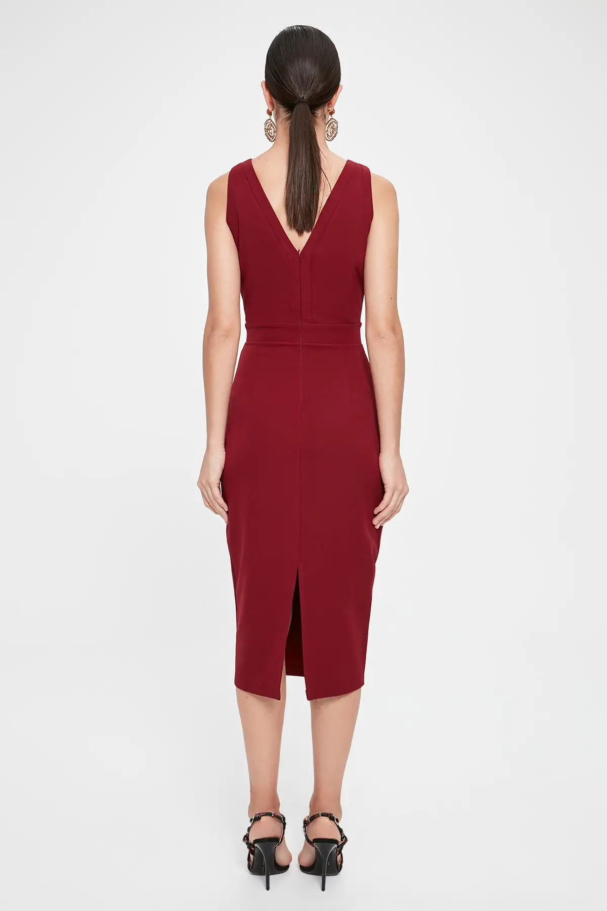 Trendyol Slits Dress TPRAW20EL1878 | Женская одежда