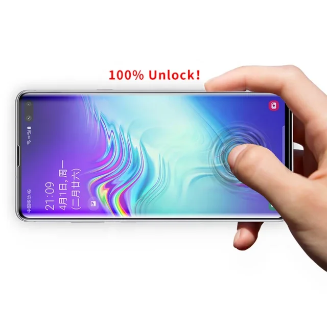 Защитное стекло Samsung galaxy s20 Plus 20 + Изогнутое противоударное Олеофобное закаленное