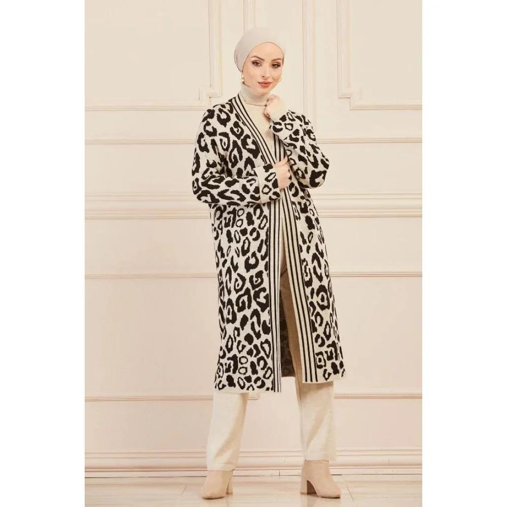 Triple Knitwear Set Islamic Muslim Trend 100% Acrylic Fabric muslim dress women abaya kaftan modest dress abayas for women abaya
