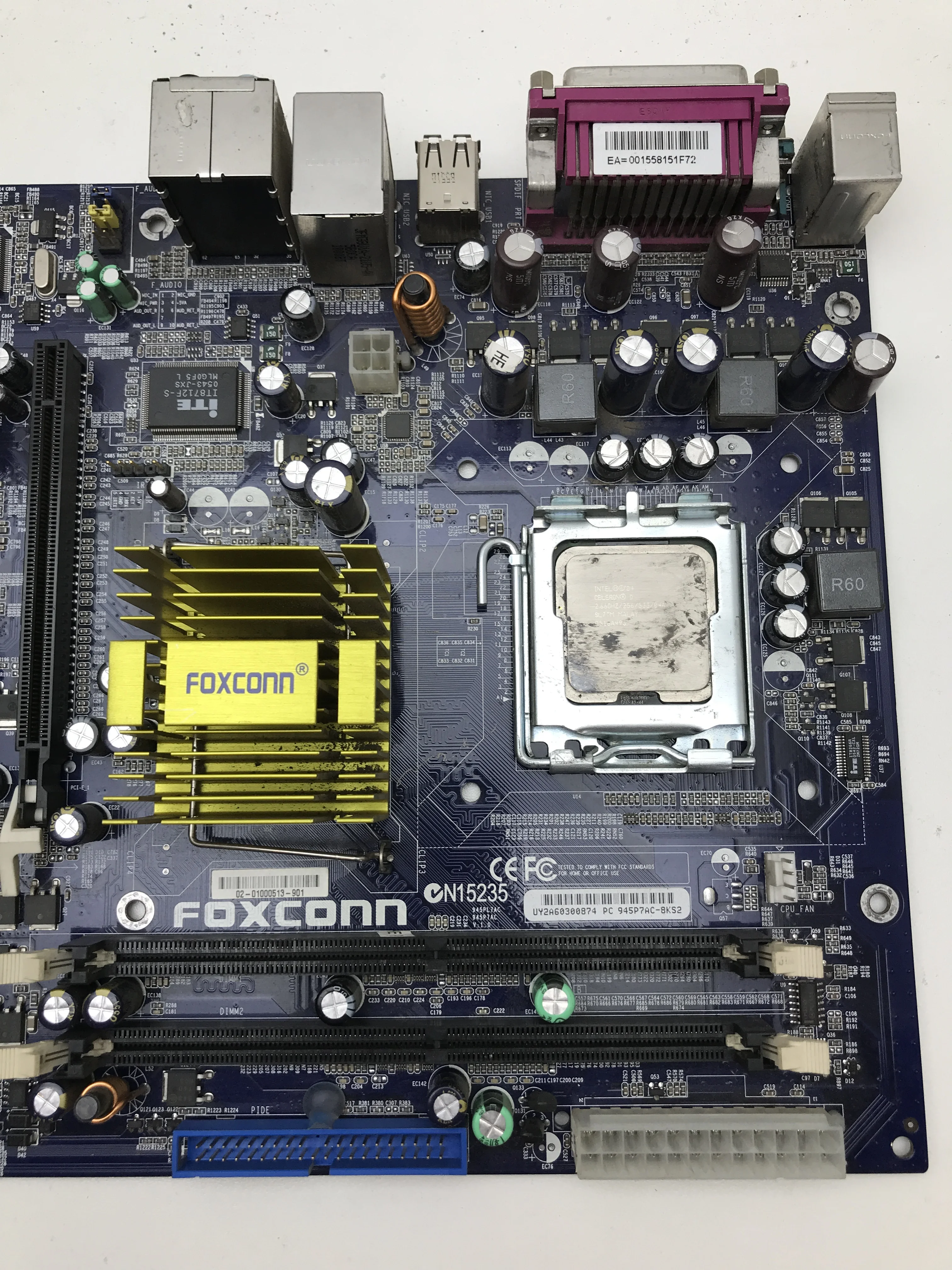 Foxconn motherboard 945p7ac-8ks2 LGA 775 + CPU RAM | Компьютеры и офис