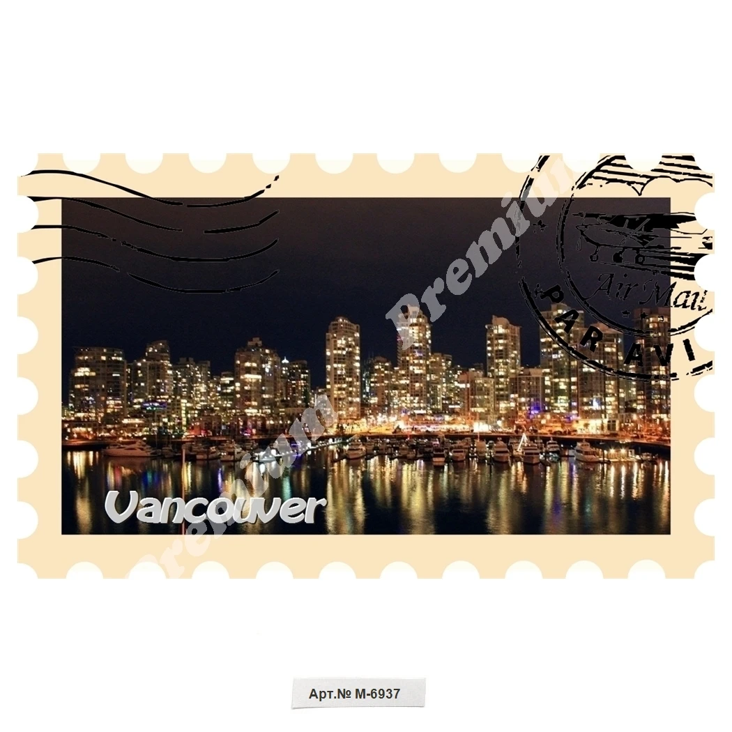 Ванкувер Канада Сувенирный магнит | Дом и сад