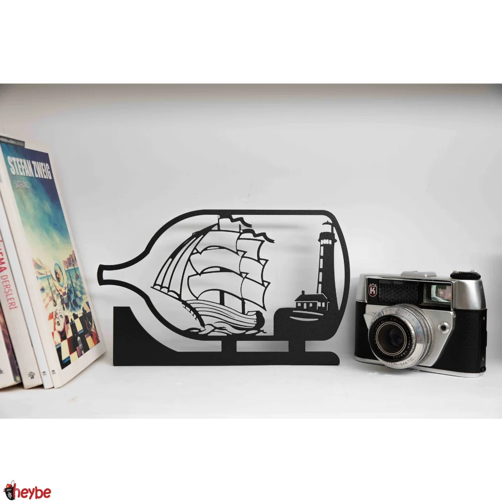 Металлический декор и искусство стола полки миниатюрные настольные украшения