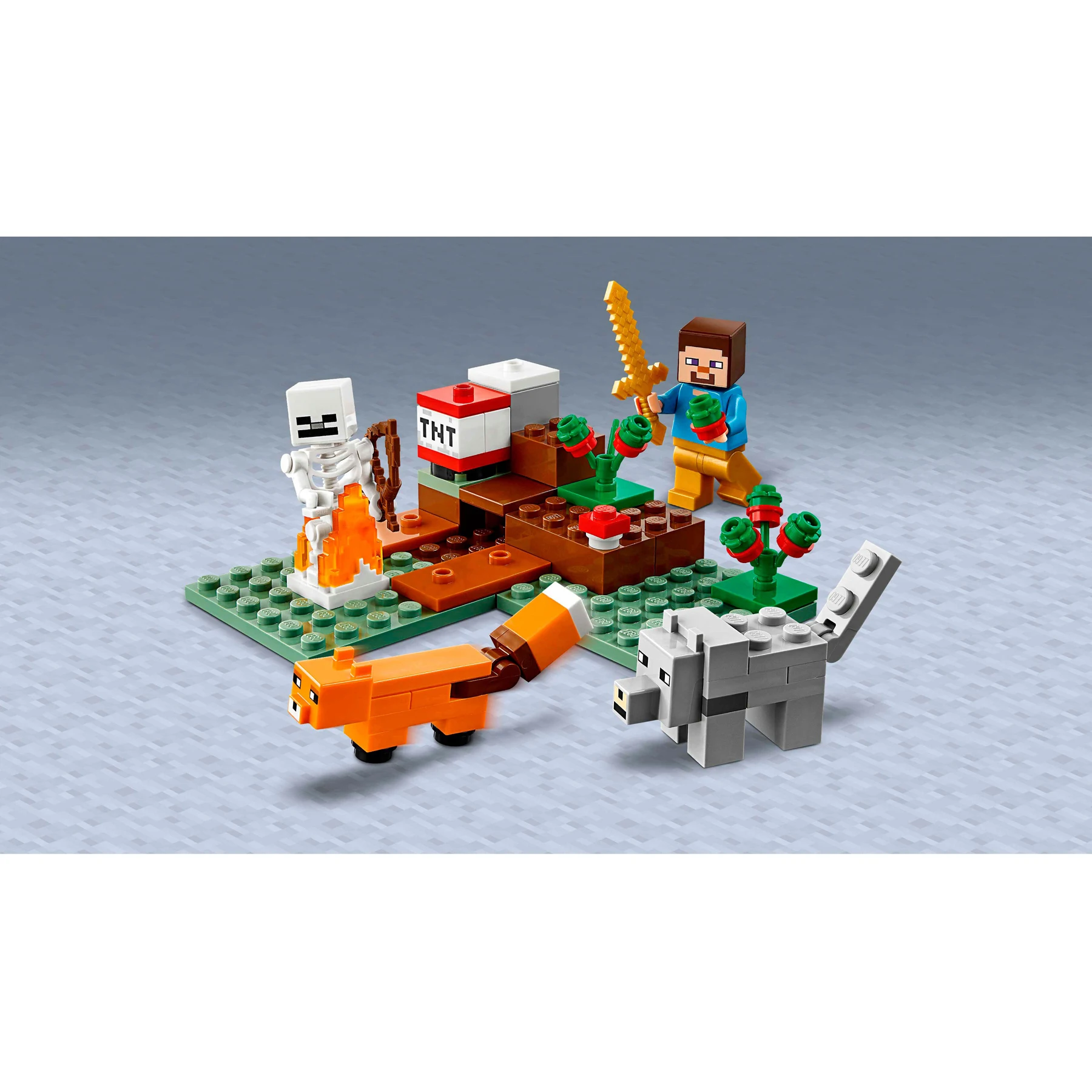 Конструктор LEGO Minecraft 21162 Приключения в тайге | Игрушки и хобби