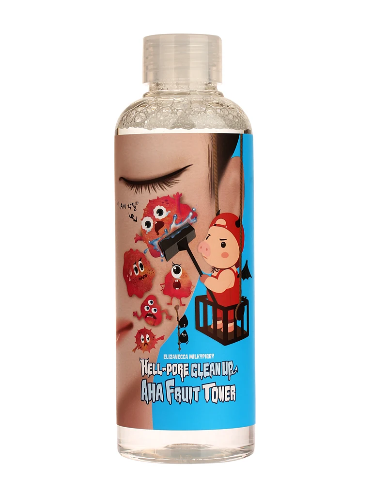 Elizavecca Hell-Pore Clean Up Aha Fruit Toner 200 ml |
