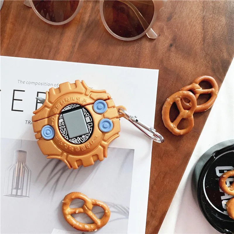 

Digimo Evolutionary AirPods 1/2 Generation Protective Case Cartoon Apple Bluetooth Headset Soft Shell Pro3 Applicable
