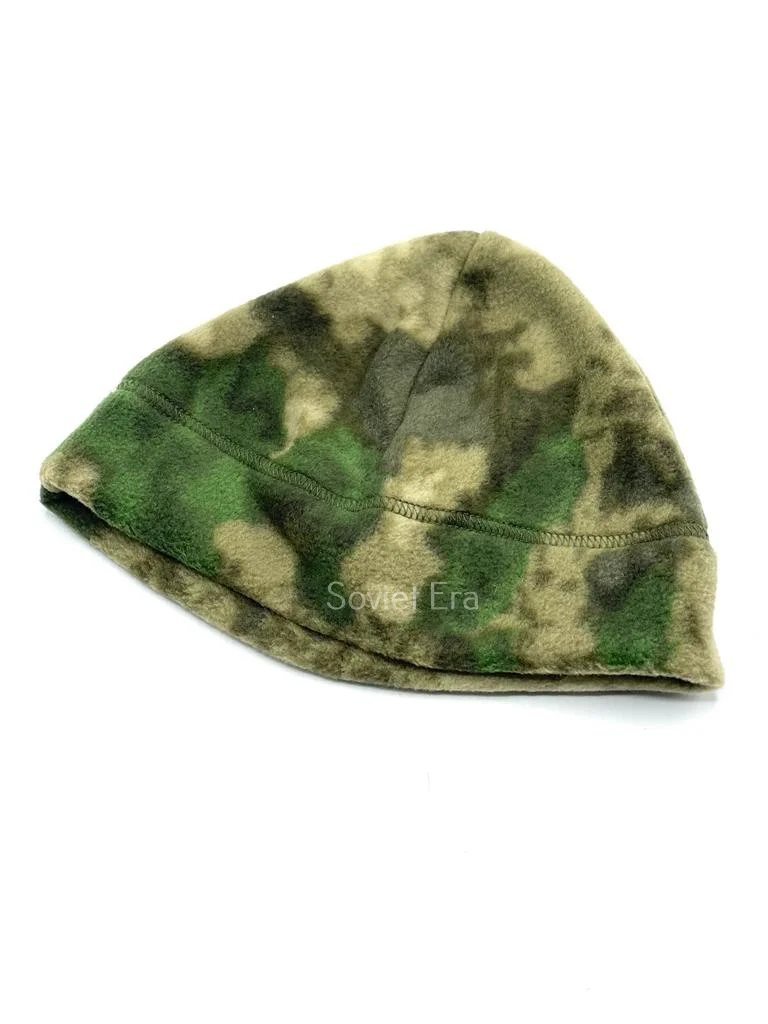 Мужская шапка из флиса камуфляж тактическая &quotМох&quot мультикам универсальный