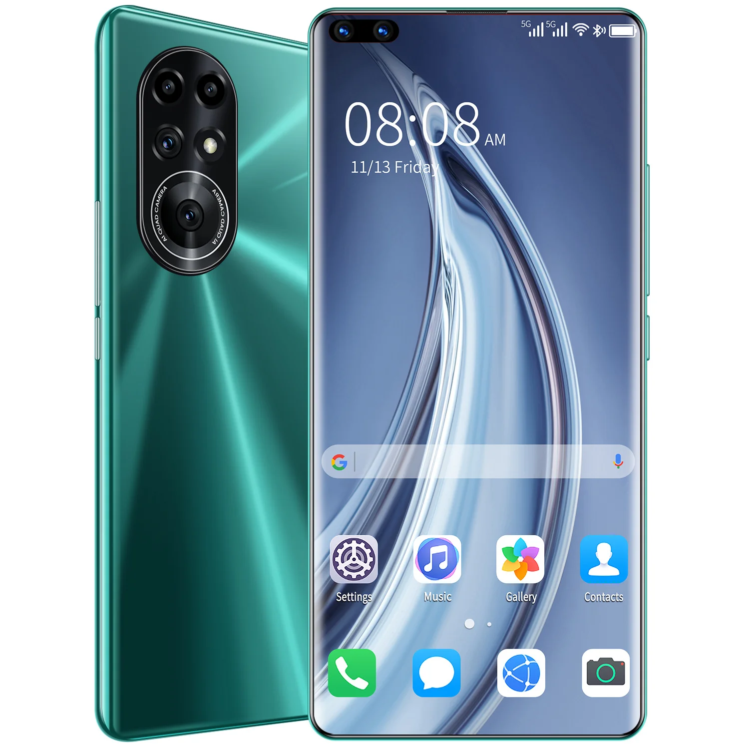 

Novo 8 Pro 16GB+512GB Large Memory Android 11.0 32MP+64MP Camera 7.3"HD Screen 6800mAH Battery Face ID Unlock