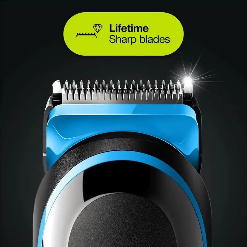 Фото Электробритва Braun MGK5245 Gillette Fusion5, моющаяся перезаряжаемая Водонепроницаемая триммер для бороды и машинка для стрижки волос для мужчин №2