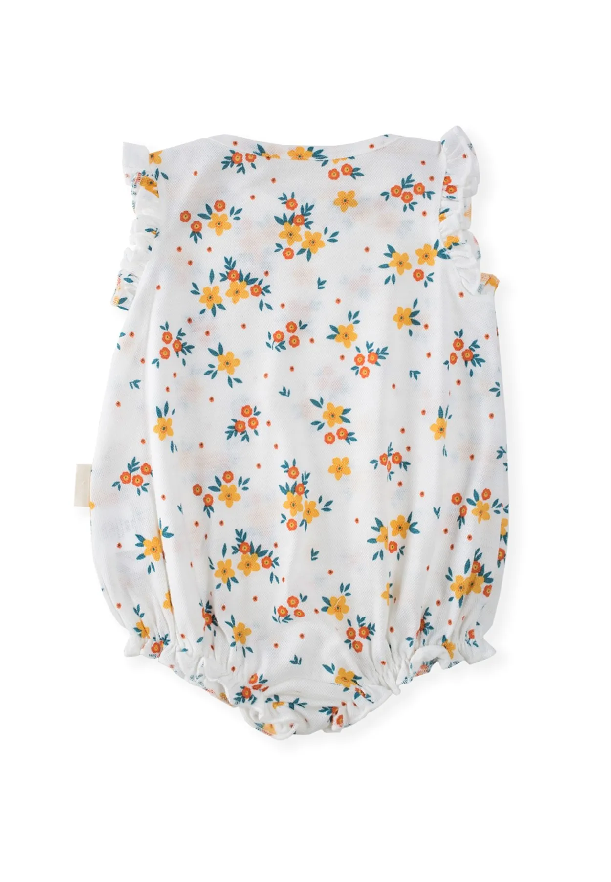 

Flaneur Baby Girl Floral Sleeveless %100 Cotton Romper For Summer 2021 Breathable High Quality Infant Outwear