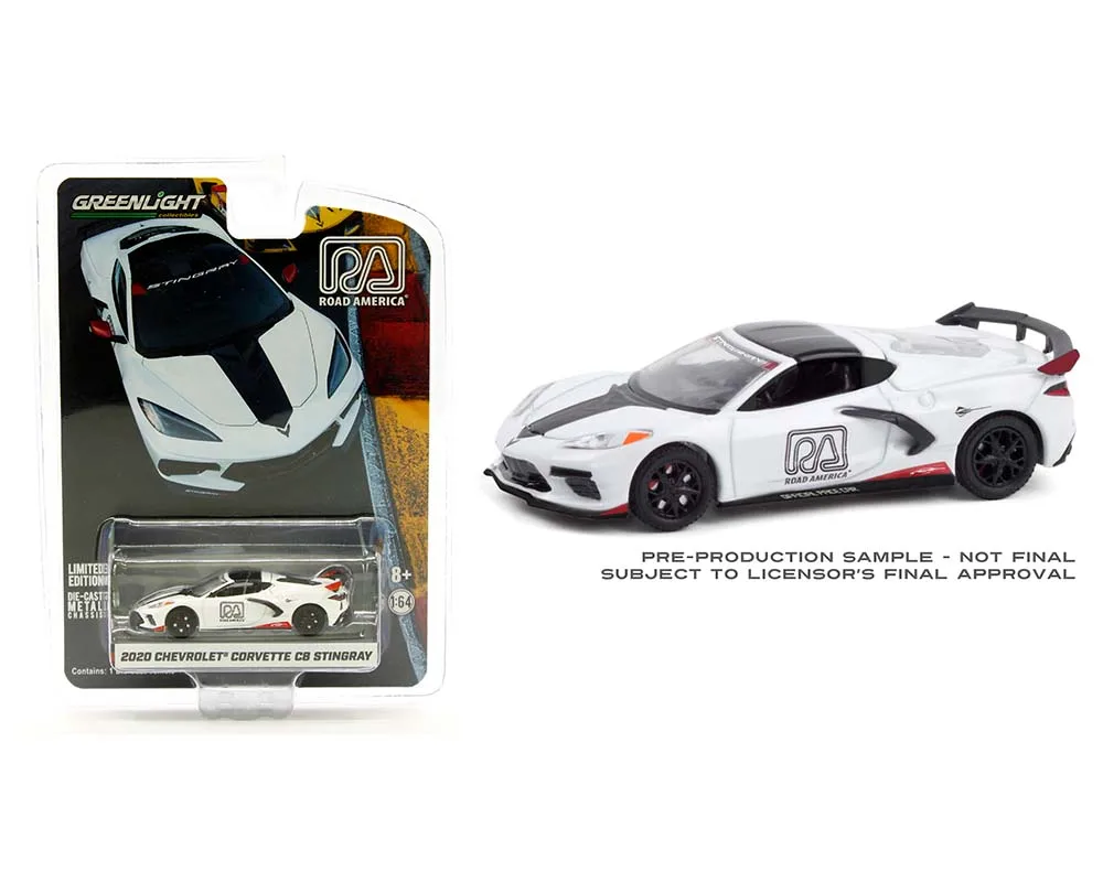 

Greenlight 1:64 2020 Chevrolet Corvette Stingray Coupe – Road America Official Pace Car (Hobby Exclusive)