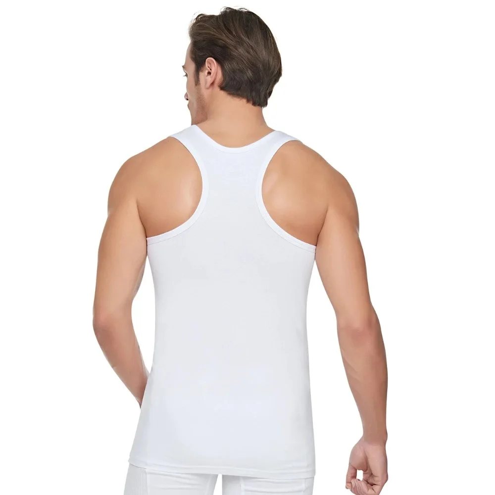 

Men undershirt %100 cotton sleeveless vest sweater gym workout gym tops men gym clothing male bodybuilding black white gray