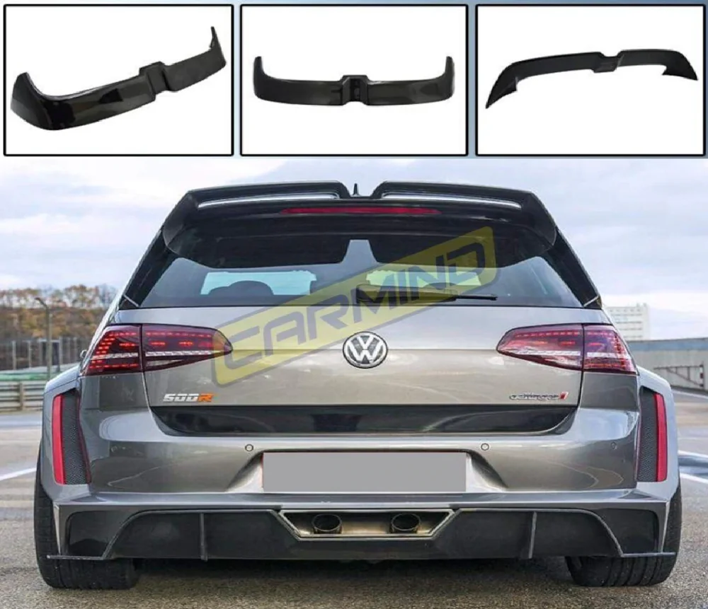 Спойлер для Volkswagen Golf Bat 2013 2014 2015 2016 2017 2018 автомобильные аксессуары неокрашенные