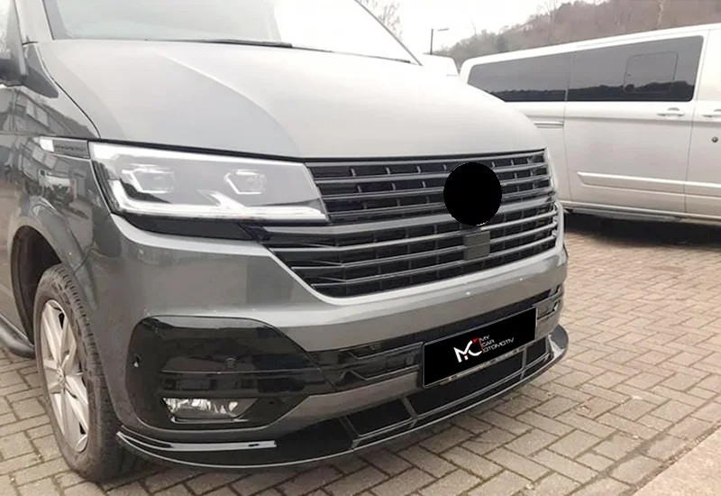 Max Design Front Bumper Lip V2 for Volkswagen Transporter T6.1 2020+ car accessories splitter spoiler side skirt car tuning lip