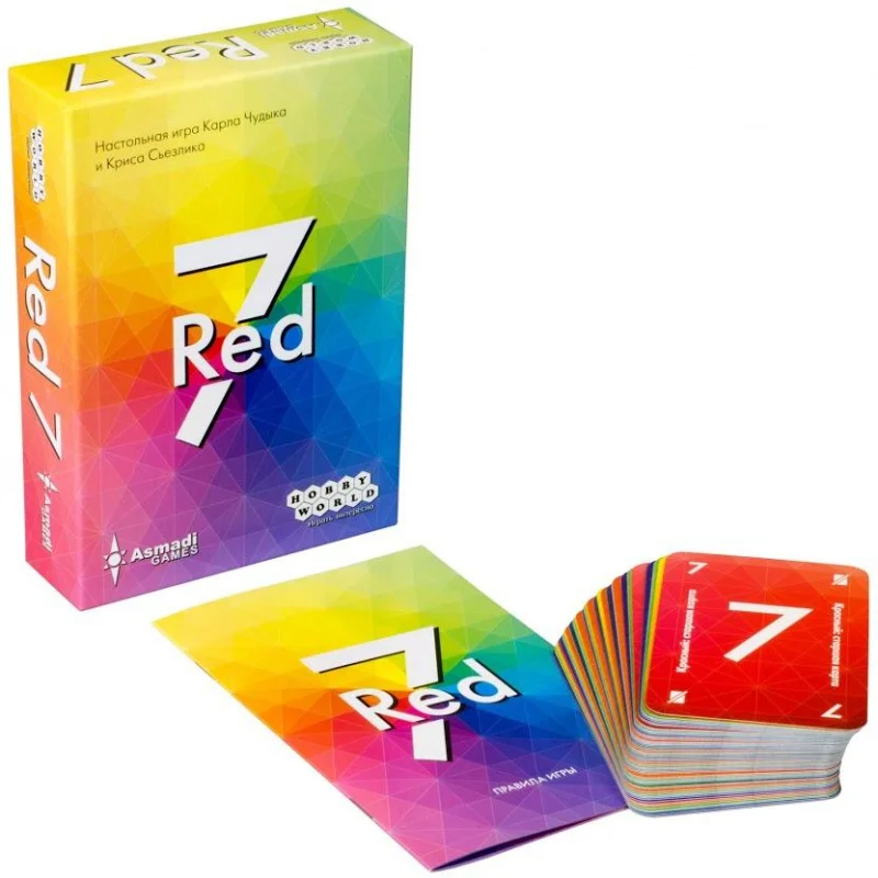 Настольная игра Red 7 Hobby World | Игрушки и хобби