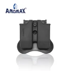 Чехол для журнала Amomax Double MOLLE Leg подходит для Beretta 92, Sig Sauer P226, P320, CZ P09 Mags  Airsoft Реплика CO2 Mags