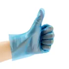 100 ПК нитриловые предназначены для одноразового использования бытовых водостойкая пудра латексные перчатки для домашнего использования Кухня лабораторные перчатки для уборки #6