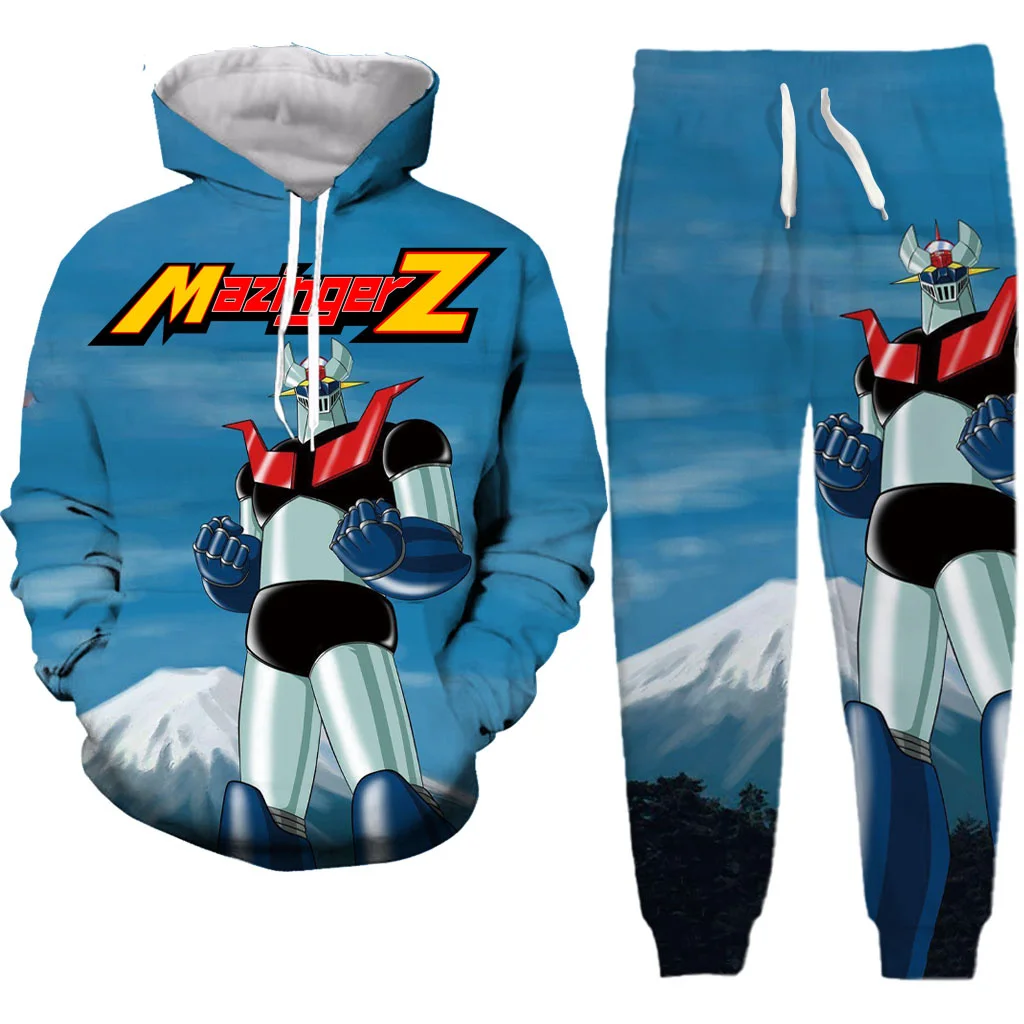 

Mazinger z men/women New fashion 3D print fashion hoodies/sweatshirt/pants/Tracksuit dropshipping