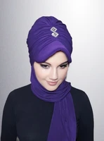 hijab casual instant turban lightweight scarf head turbans for women headwear